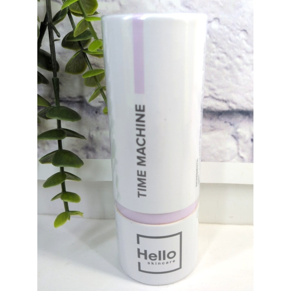 SEALED NEW RARE☀️Hello‎ Skincare Time MACHINE Made USA 30ml Sulfate Cruelty Free